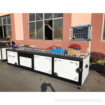 Extrusora de perfil de moldagem de PVC linha de produção de máquinas